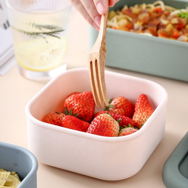 Hot Selling Reusable Food Storage Box Multifunctional Food Containers Fruit Snack Storage Box Lunch Box With Lid