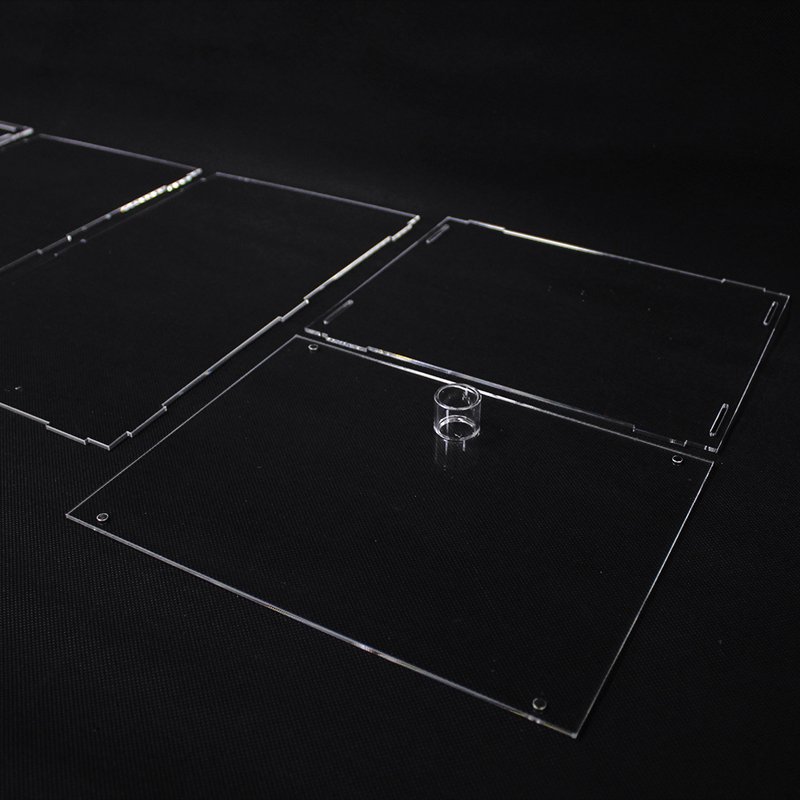 Custom made detachable foldable shoe box clear sneaker shoes display case storage box transparent for shoes