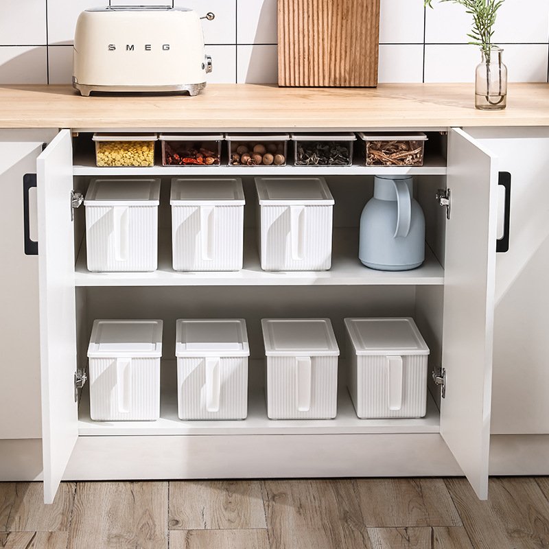 Choice Fun Multifunction Kitchen Plastic Food Storage Container Refrigerator Organizer Set