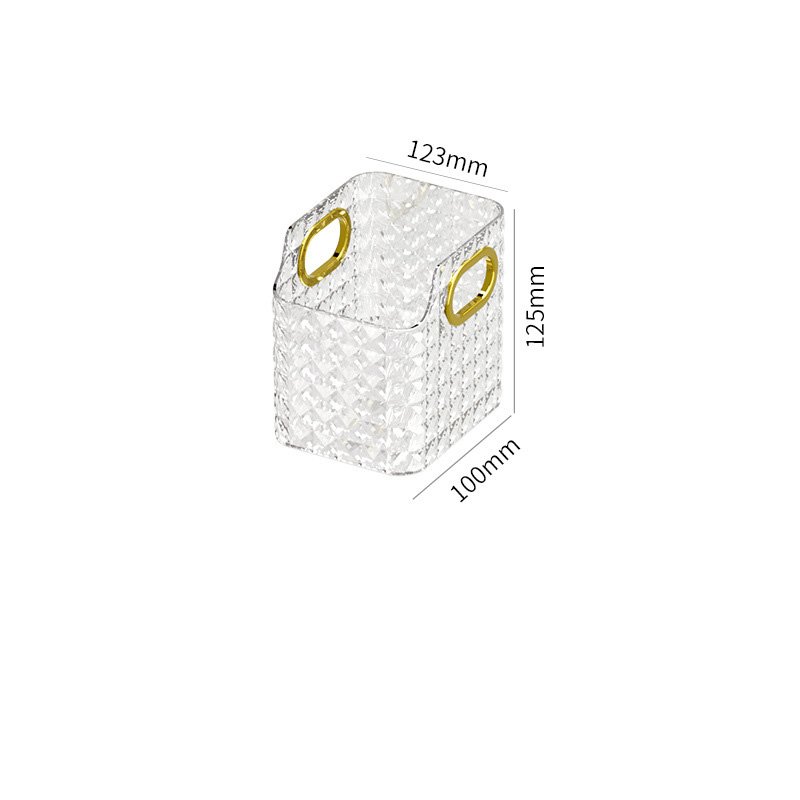 Customization Good Price Household Storage Box Transparent Luxurious Mirror Cabinet Storage Box