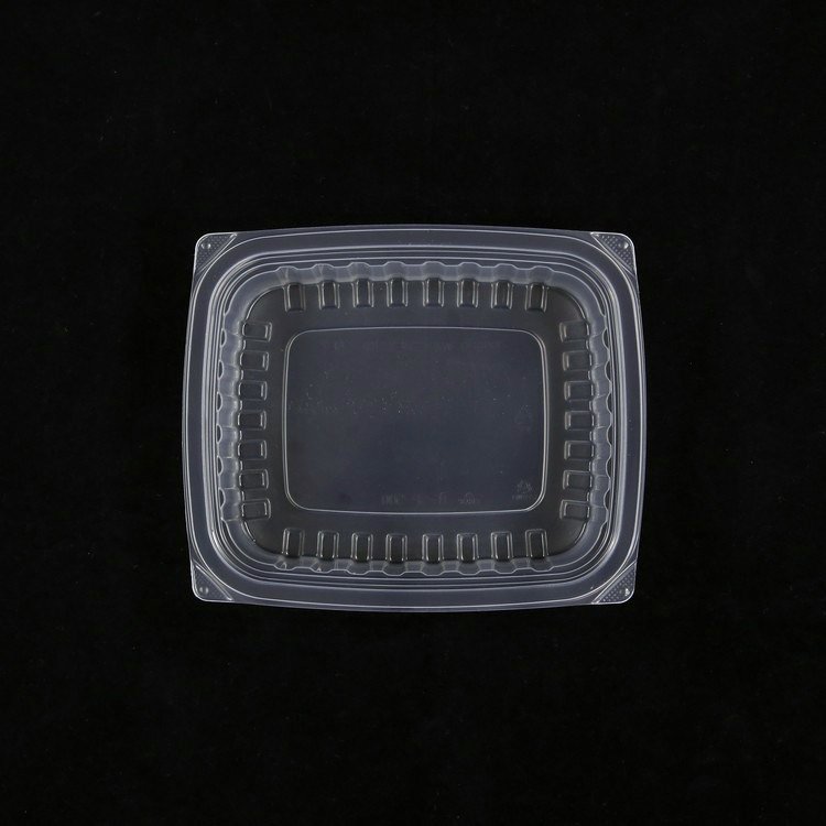 690ml Recyclable Microwavable Rectangle Food Grade Plastic Containers Manufactured in Singapore Free Sample PP and PC Type