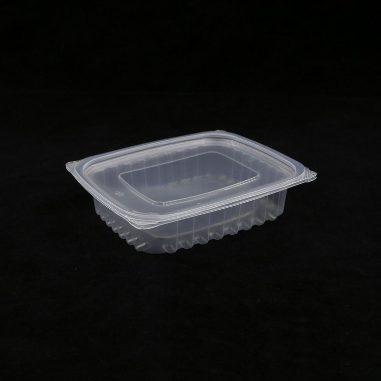 690ml Recyclable Microwavable Rectangle Food Grade Plastic Containers Manufactured in Singapore Free Sample PP and PC Type
