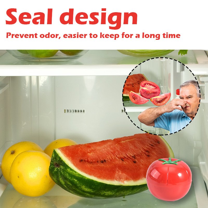 Plastic Sealed Tomato Fresh-keeping Box Fruit Vegetable Fresh-keeping Crisper Refrigerator Freezer Storage Container Box