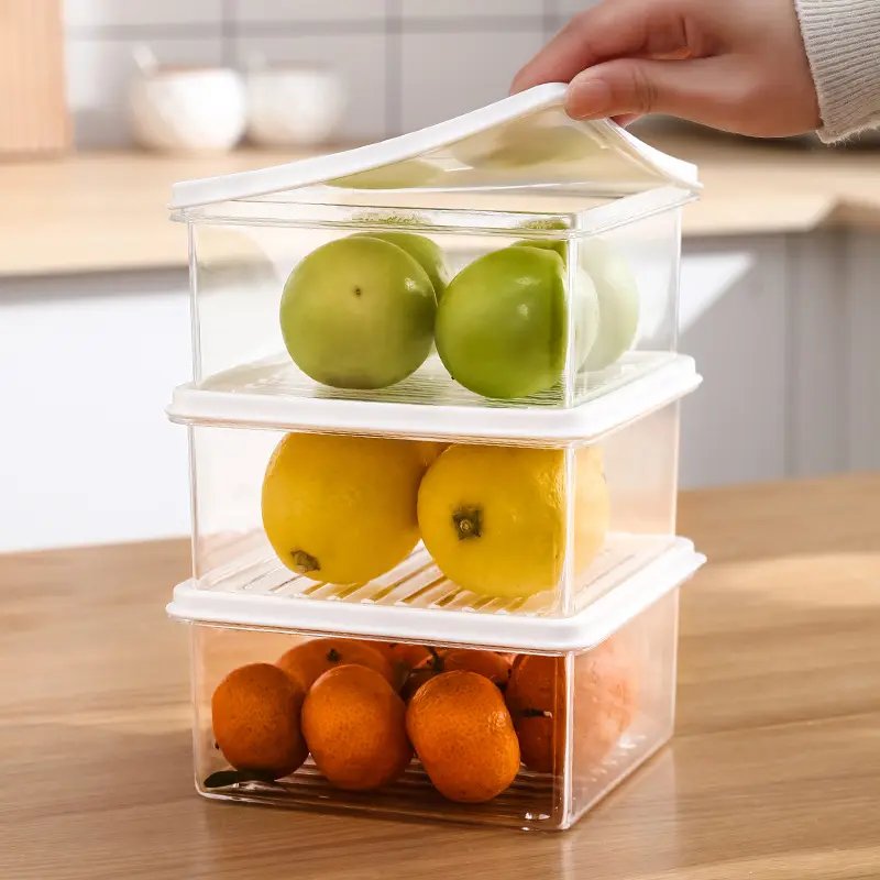 Good Quality Airtight Food Containers Refrigerator Organizer Bins Kitchen Transparent Container storage boxes bins