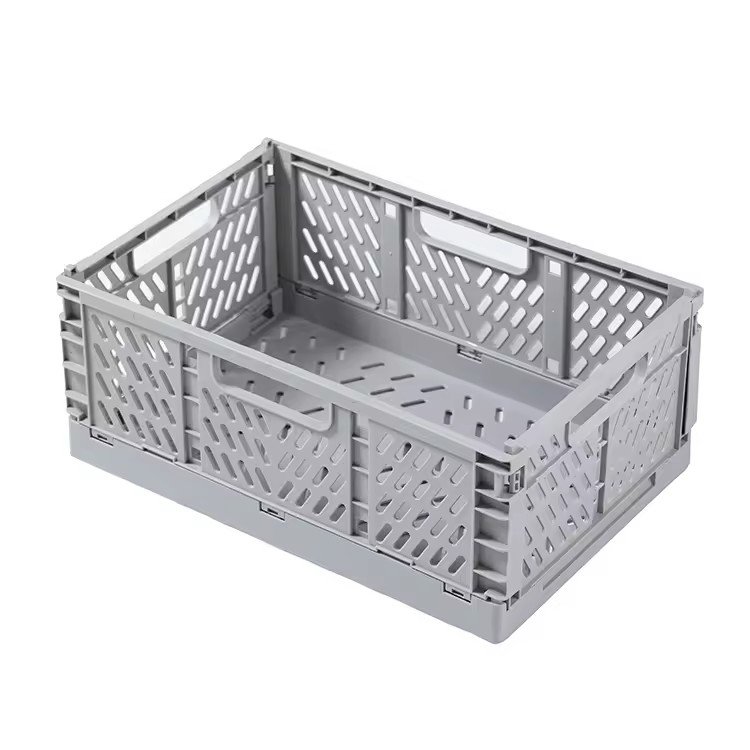 Large Capacity Folding Storage Box Foldable Travel Bag Collapsible Fabric Handbag Clothes Food Storage Multiple Use Storage Bin