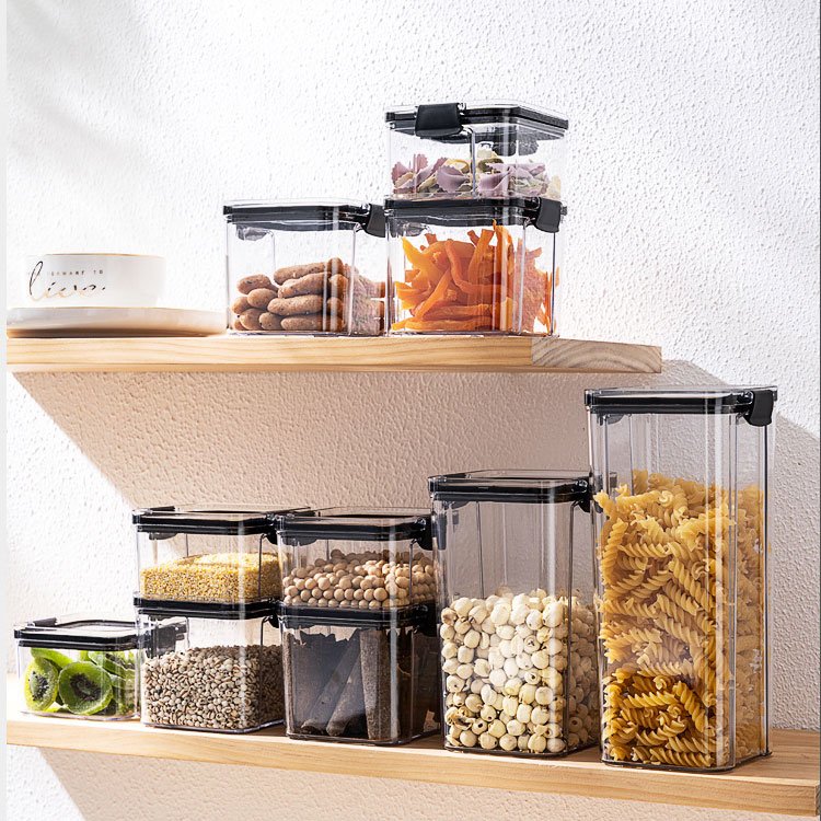 Plastic Kitchen Airtight Food Storage Container Set