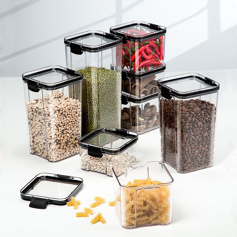 Plastic Kitchen Airtight Food Storage Container Set
