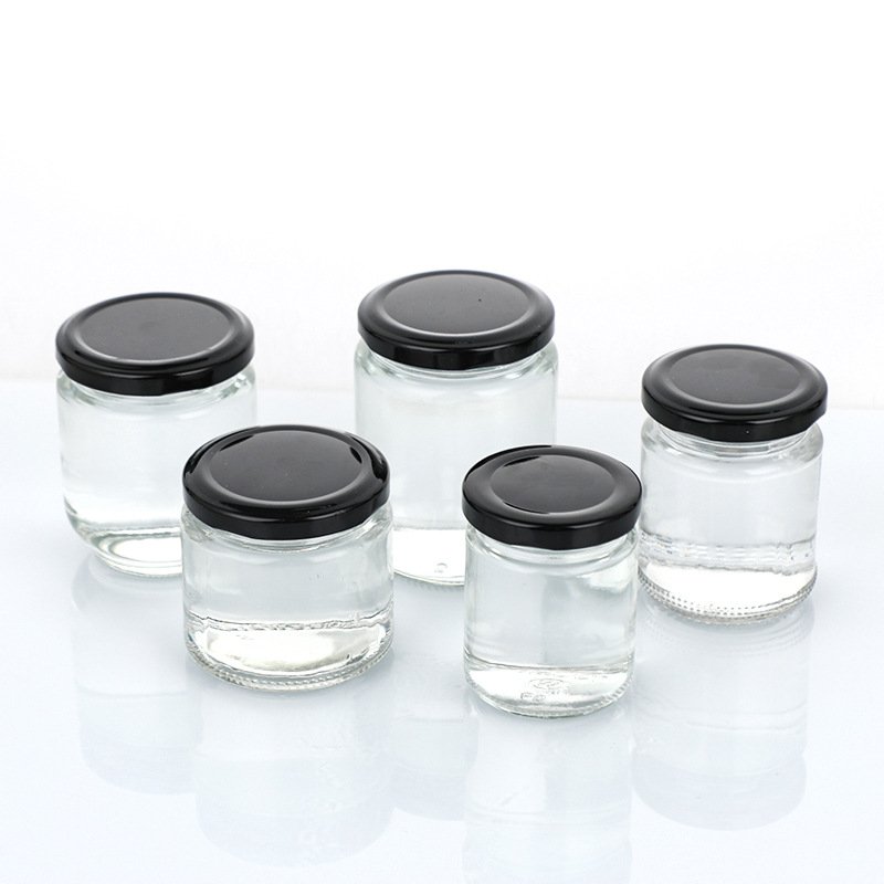 100ml-1000ml Airtight Honey Glass Jar with Lid Sauce Tea Jam Storage and Container Glass Can Glass Jar for Honey