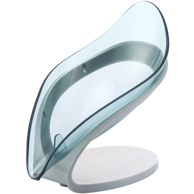 2024 Hot Sale Sanitary Square Soap Rack Storage Case Bathroom Soap Box Soap Holder Dish With Drain