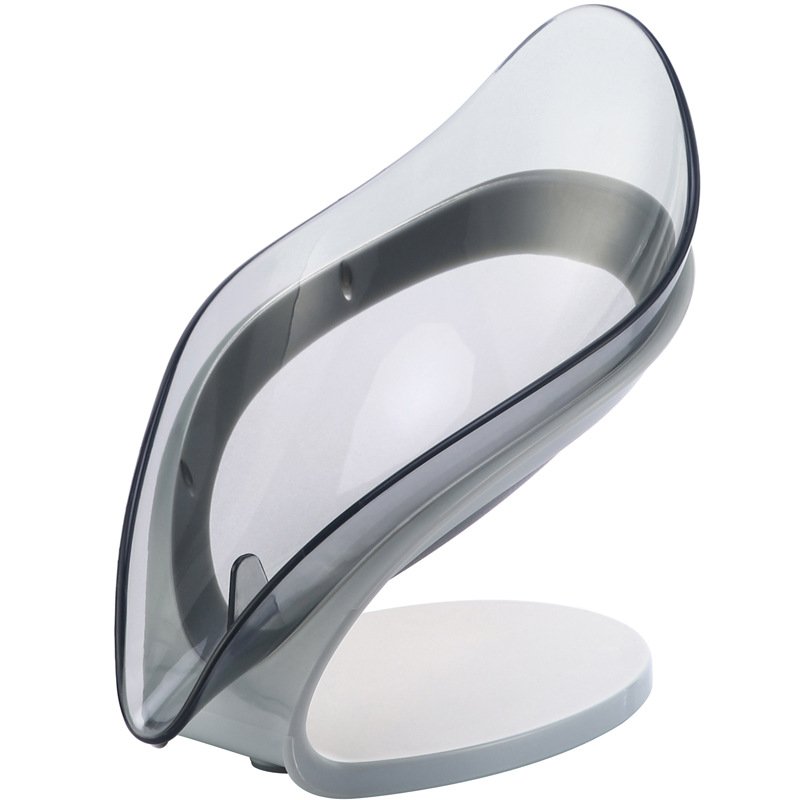 2024 Hot Sale Sanitary Square Soap Rack Storage Case Bathroom Soap Box Soap Holder Dish With Drain