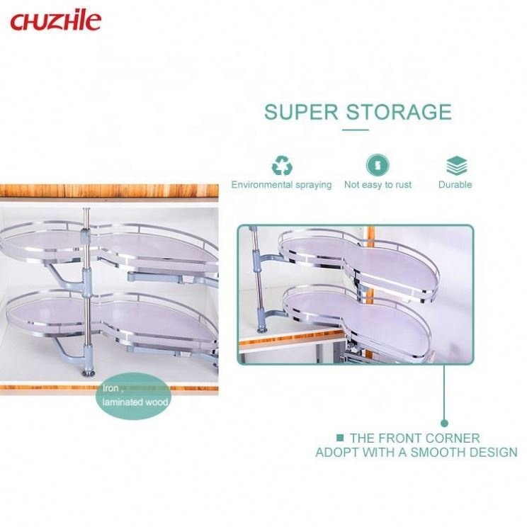 Kitchen Cabinet Magic Corner Storage Basket
