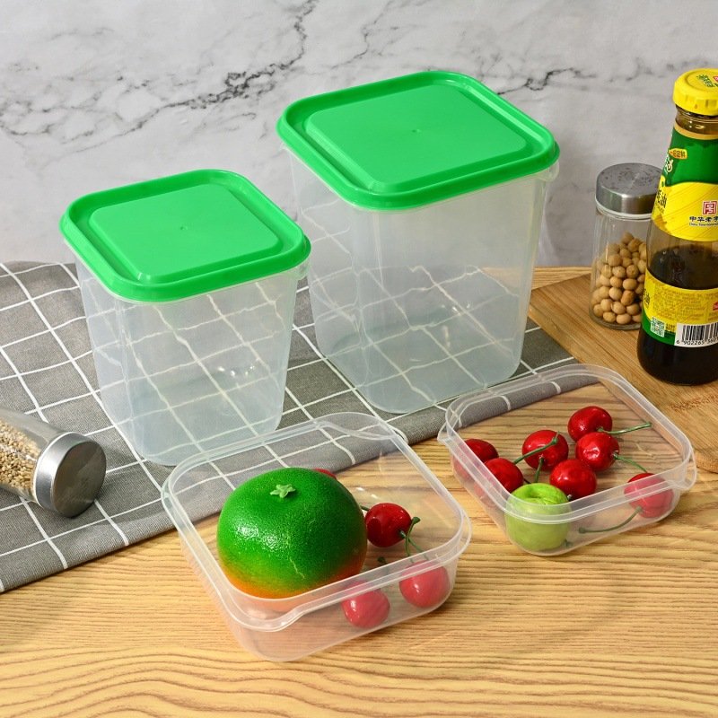 Food Storage Bowls 17Pcs Grain Storage Container with Lids Stackable Cereal Storage Box Clear Meal Prep Containers