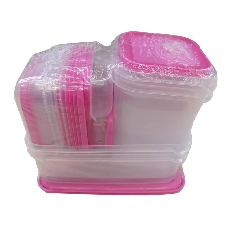 Food Storage Bowls 17Pcs Grain Storage Container with Lids Stackable Cereal Storage Box Clear Meal Prep Containers