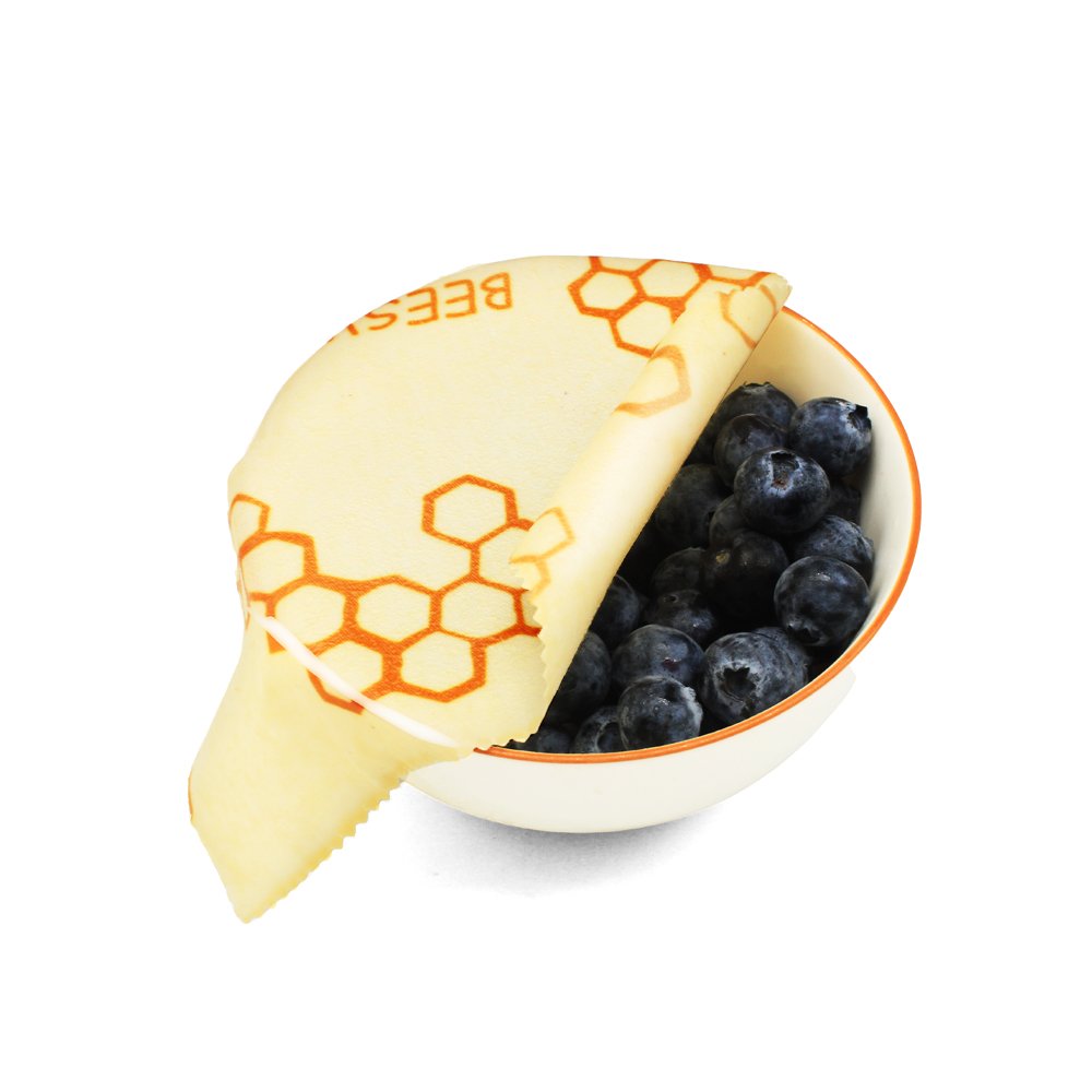 6S 4M 2L honeycomb 12pcs Beeswax Wraps For Food, Organic, Sustainable, Biodegradable, Zero Waste, Plastic-Free Food Storage