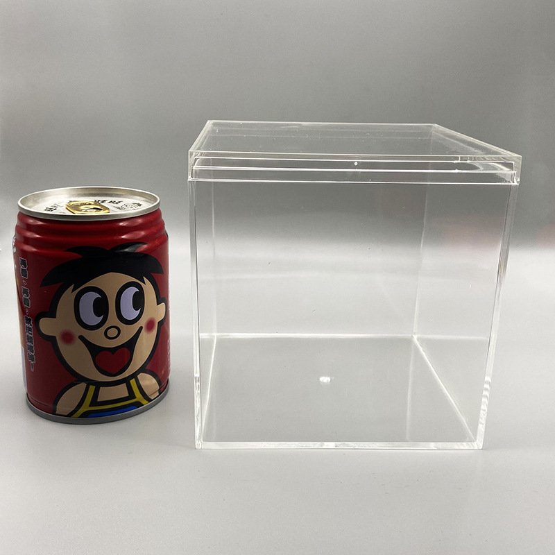 OEM Factory Rose Square For Acrylic Candy Box Custom Clear Plexiglass 65mm 2.55 inches plastic Candy Box