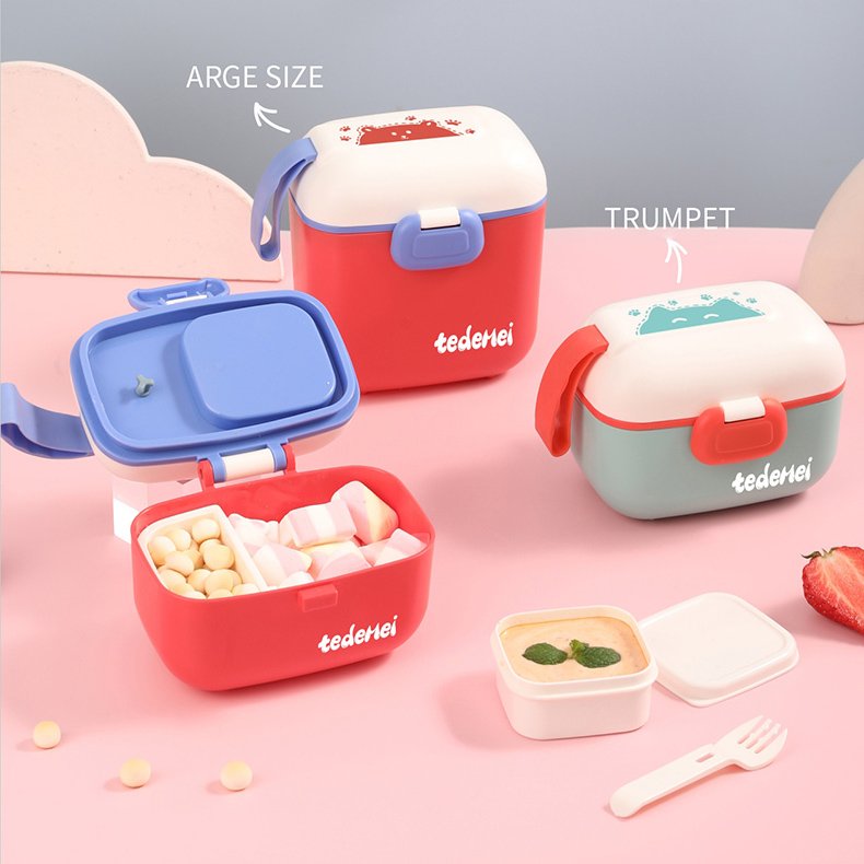 2023 New launching Plastic Baby Food Storage Container with Lid