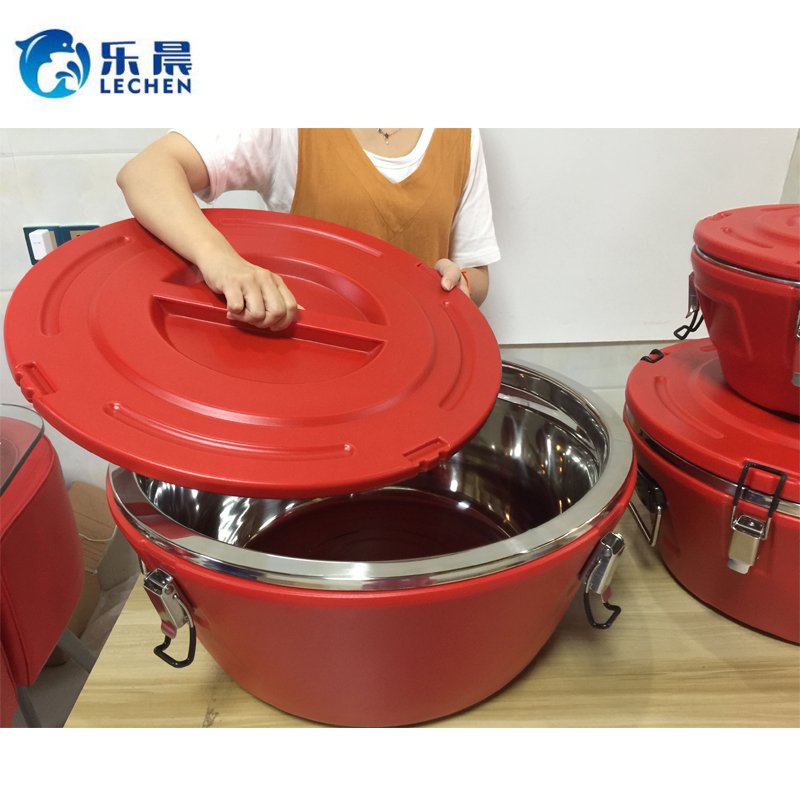 Hot box for food storage Food Warmer hotpot 3pcs set 15L/26L/36L Extra large double insulated bucket picnic ice cooler box