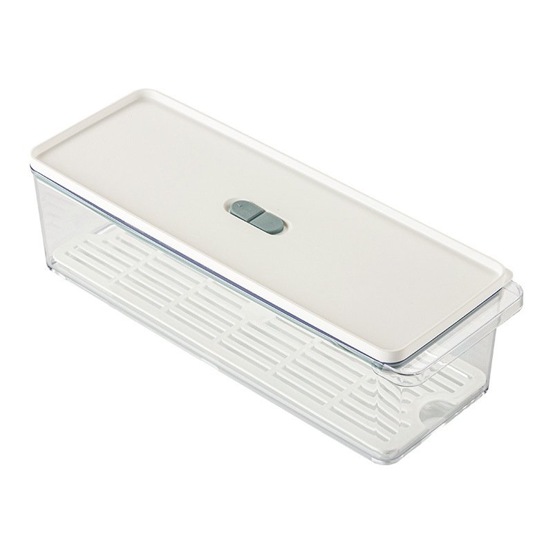 Modern Transparent Simple Refrigerator Storage Box Wholesale Food Grade Storage Box Moisture Food Preservation Storage Box