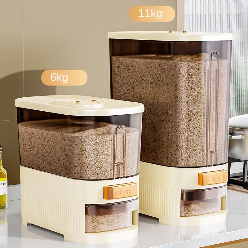 Wholesale Food-Grade Moisture-Proof Rice Jar Storage Box Storage for Grains Miscellaneous Foods Barrels