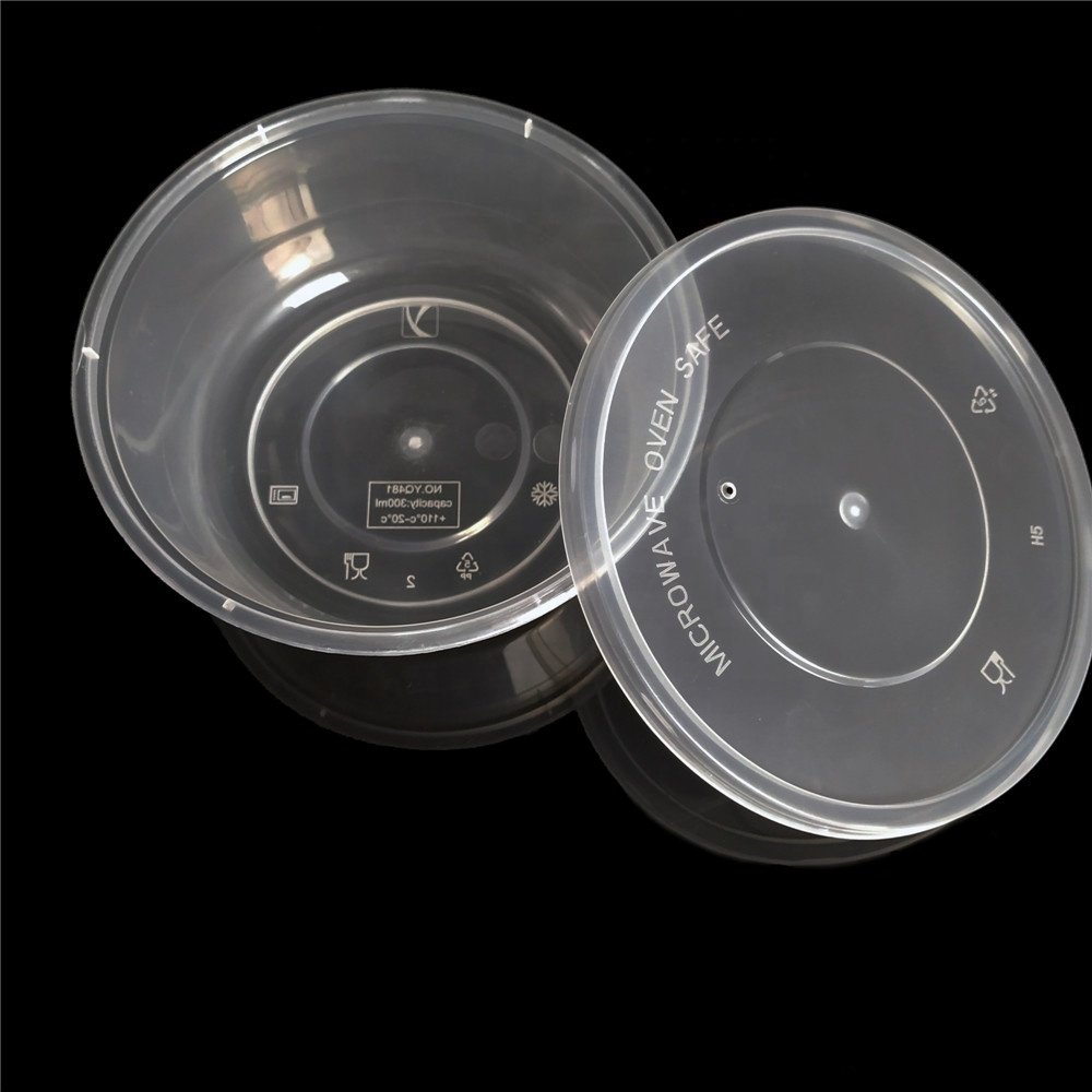 Plastic small food storage container lid box