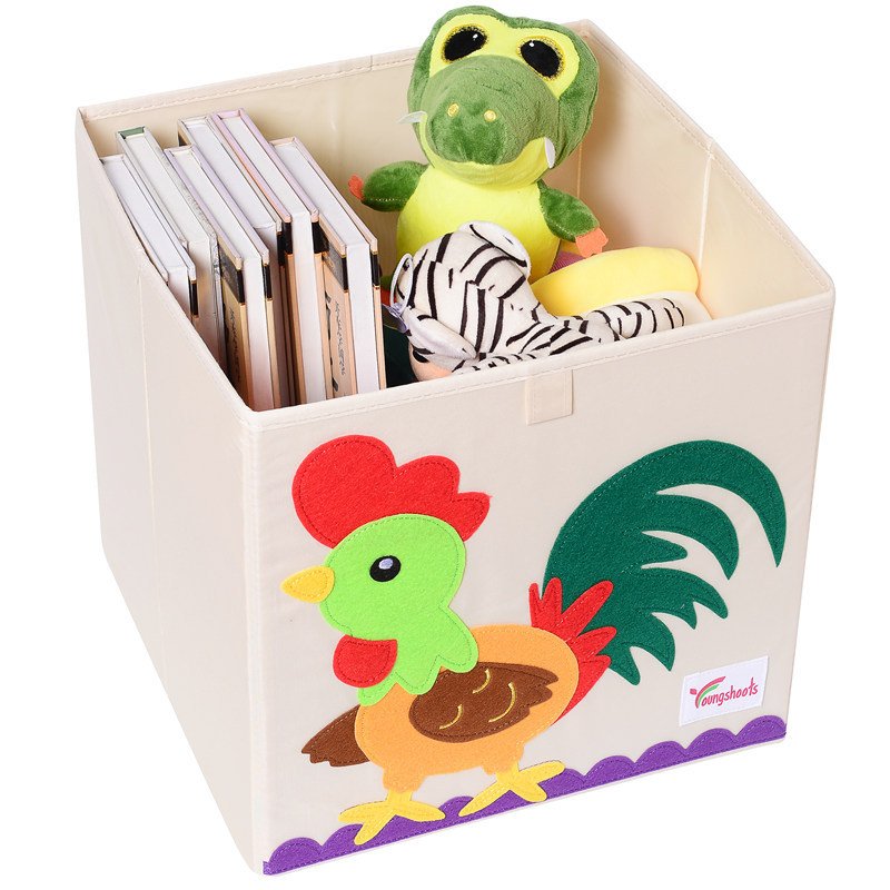 Multipurpose Foldable Fabric Clothes Organizer Storage Basket Foldable Closet Organizer Toy Storage Box Collapsible Storage Bins