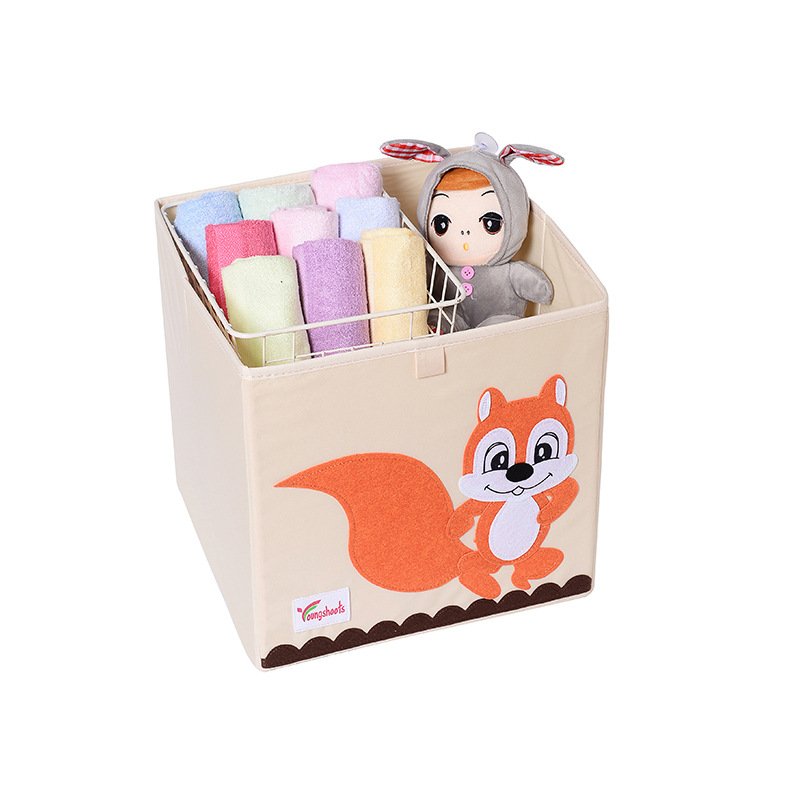 Multipurpose Foldable Fabric Clothes Organizer Storage Basket Foldable Closet Organizer Toy Storage Box Collapsible Storage Bins