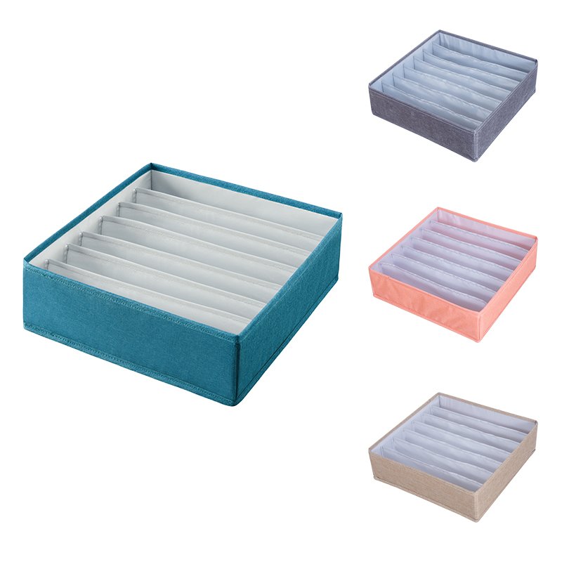 2023 hot selling Foldable Drawer Storage Organizer Bra And Underwear Storage Box
