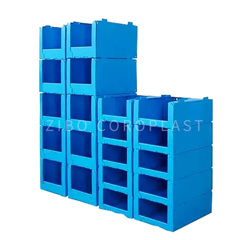 Wholesale Customized High Quality PP Corrugated Plastic Crates Storage Boxes