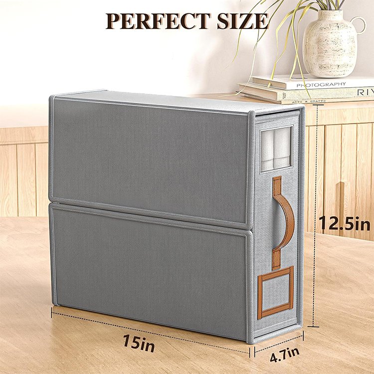 Hot Sale Foldable Zipper Storage Box Square Quilt & Towel Clothing Organizer Custom Non-Woven Oxford Cloth Reusable Storage Bin