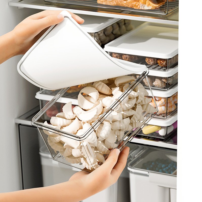 Fresh-keeping Box Refrigerator Food Sealed Fruit Box Freezing and Refrigerating Storage Box