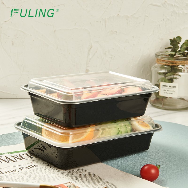 32Oz Meal Prep Container BPA Free Disposable Lunch box Food Storage Bento Box With Lid