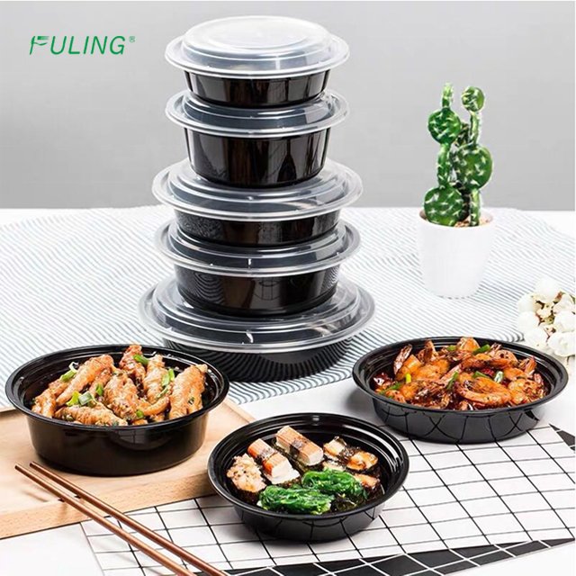 32Oz Meal Prep Container BPA Free Disposable Lunch box Food Storage Bento Box With Lid