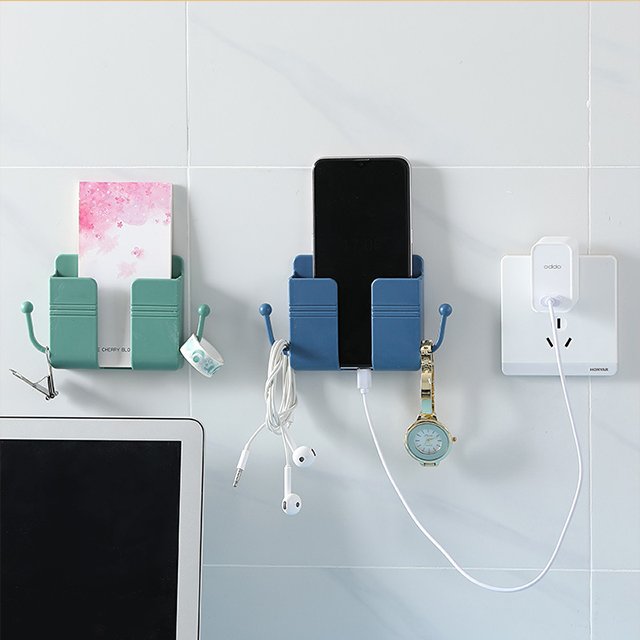 JILEN- Wall-Mounted Remote Control TV Air Conditioner Remote Control Board Storage Box.