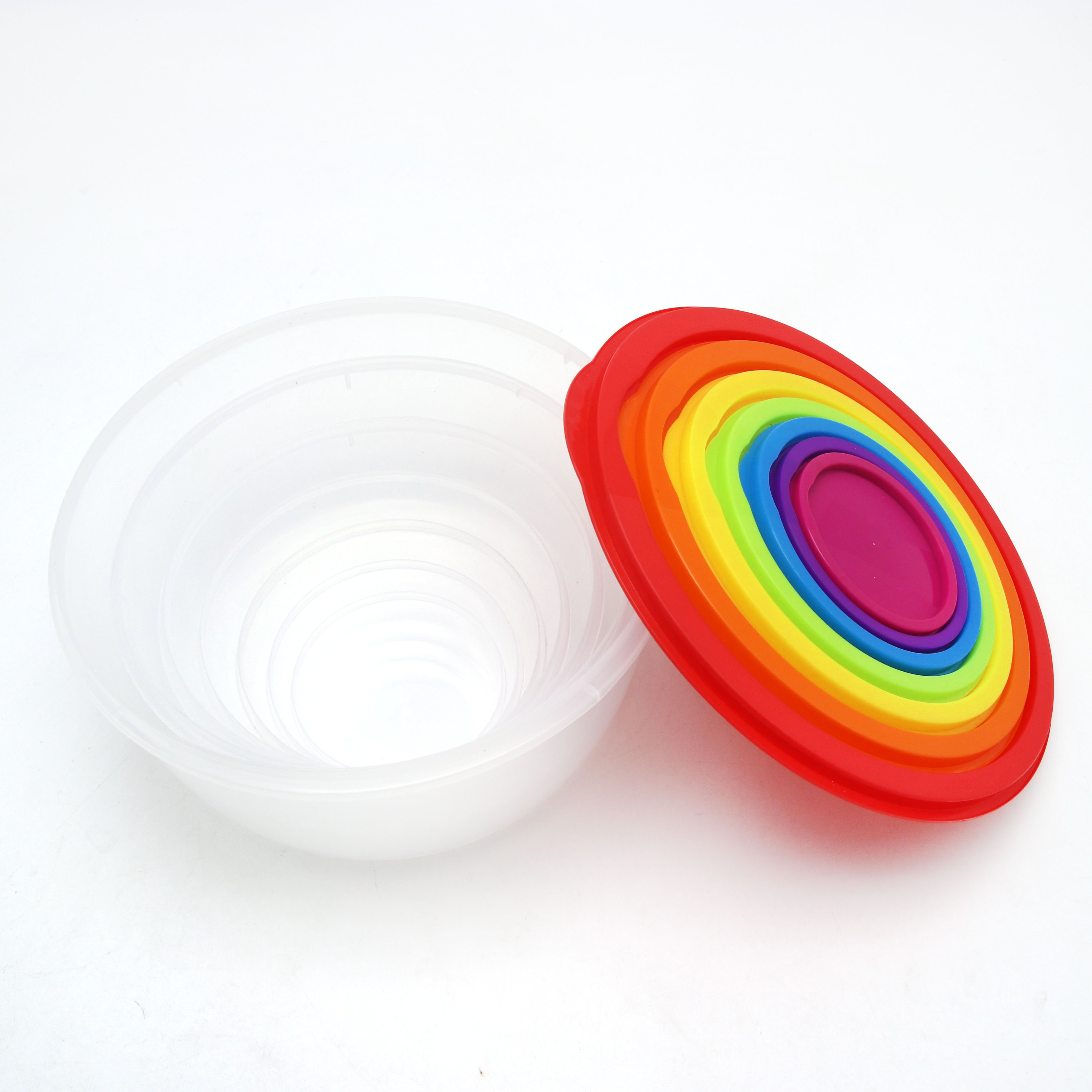 Plastic Food container Product and round Shape airtight storage box