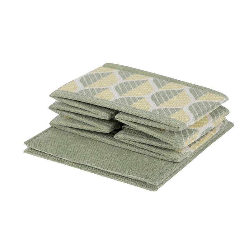 Durable Fabric Underwear 12-Grid Sock Organizer Wardrobe Neckties Organizer Foldable Organizer For Closet Drawer
