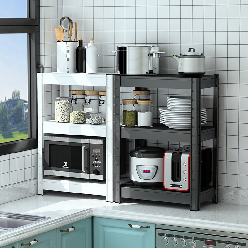 Unit Utility Rack Organization Multipurpose Shelf Shed All Metal Garage Shelving 5 tier rack for house use storage