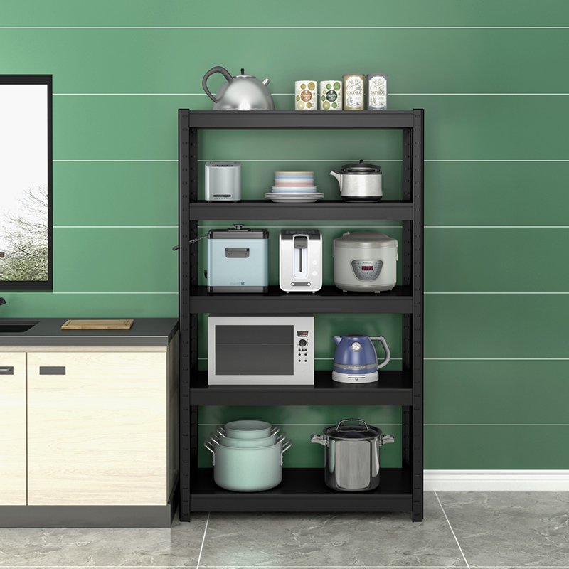 Unit Utility Rack Organization Multipurpose Shelf Shed All Metal Garage Shelving 5 tier rack for house use storage