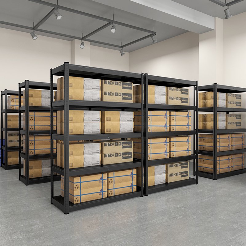 Unit Utility Rack Organization Multipurpose Shelf Shed All Metal Garage Shelving 5 tier rack for house use storage