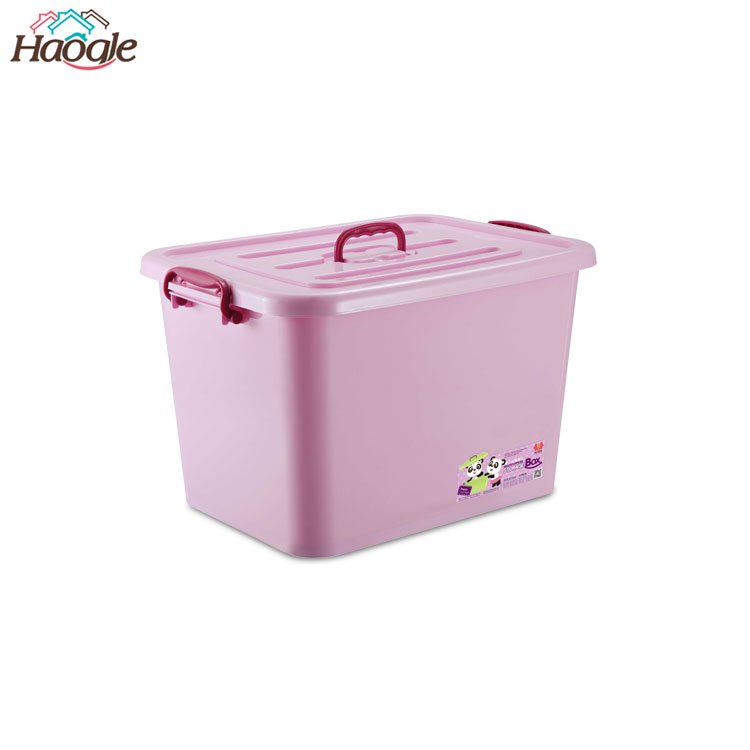Wholesale Large Multipurpose Plastic Organizer Box Household Decorative Stackable Plastic Storage Boxes & Bins