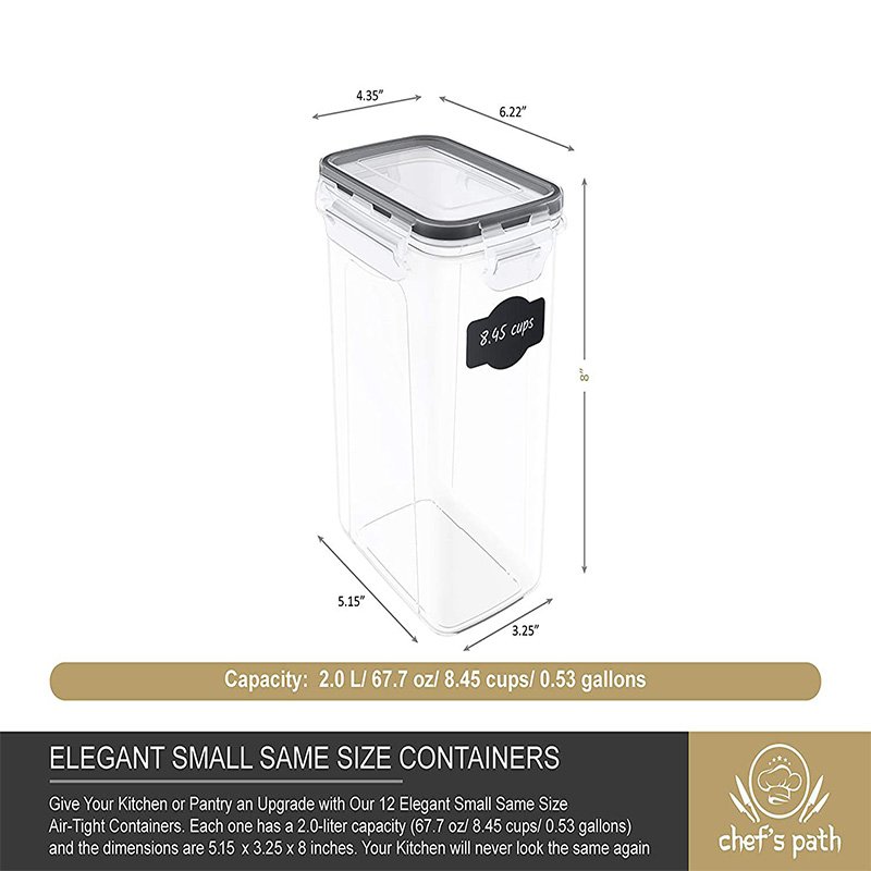 Hot selling grains and cereals food storage set airtight food storage box set wholesale Food Containers Available