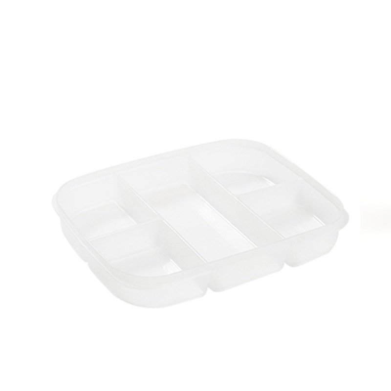 Vegetable Plastic Food Crisper Tray Transparent Superimposed Refrigerator Sorting Freezer Storage Box