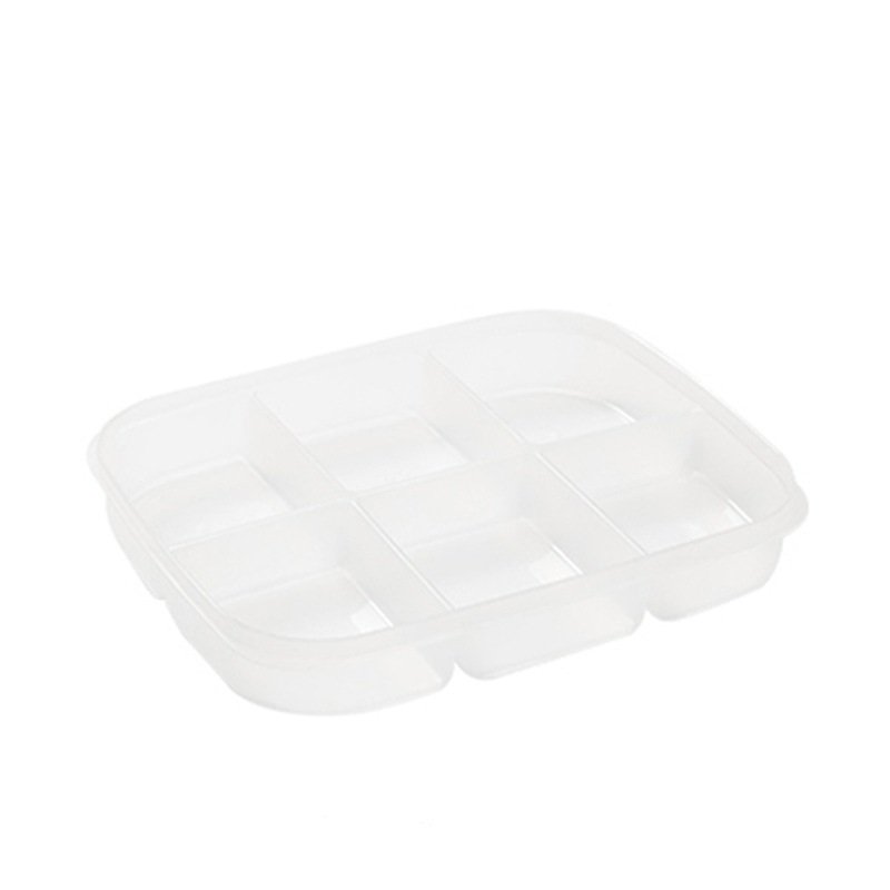Vegetable Plastic Food Crisper Tray Transparent Superimposed Refrigerator Sorting Freezer Storage Box