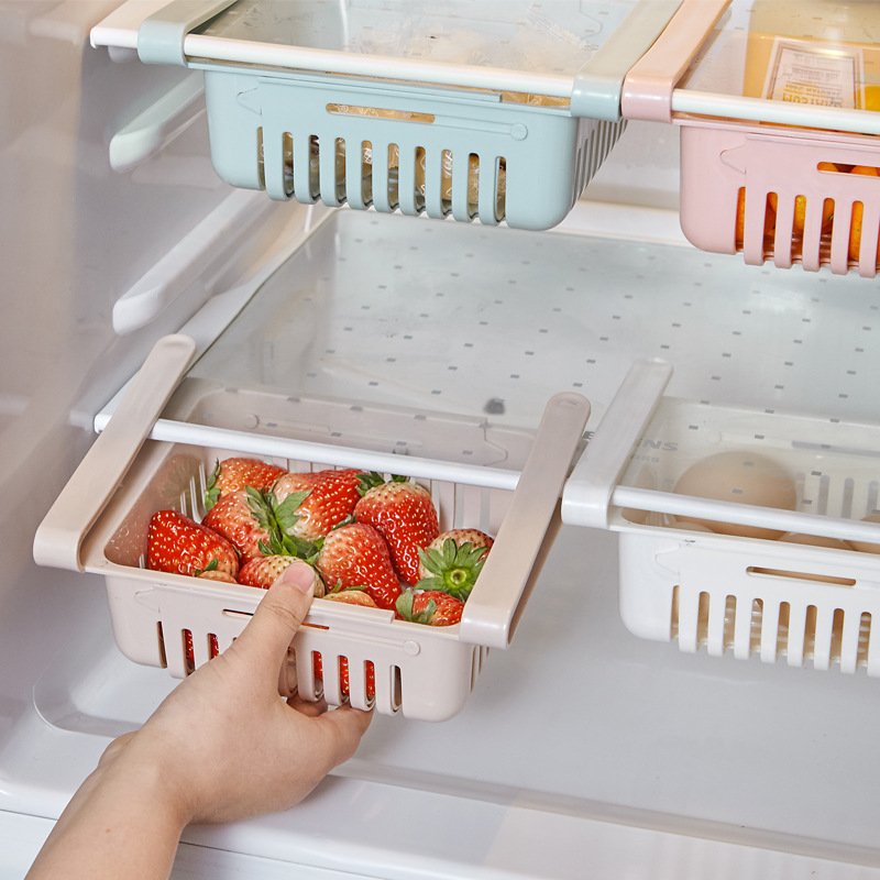 Scalable Refrigerator Partition Layer Storage Box Refrigerator Freshness Classification Refrigerator Storage Box