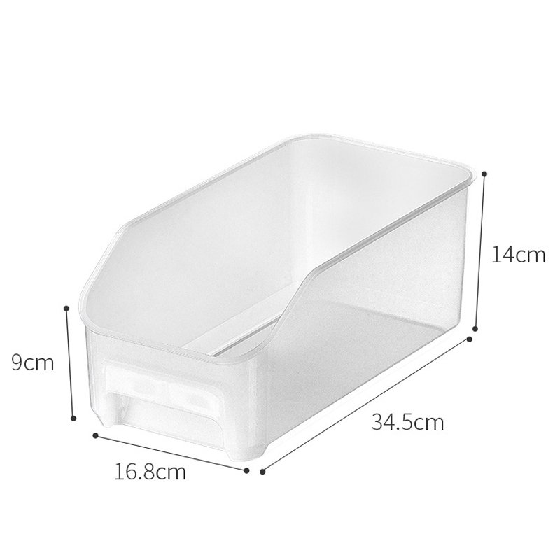 Multi-Function Stackable Plastic Kitchen Cabinet Storage Freezer Food Storage Boxes Container Fridge Organizer