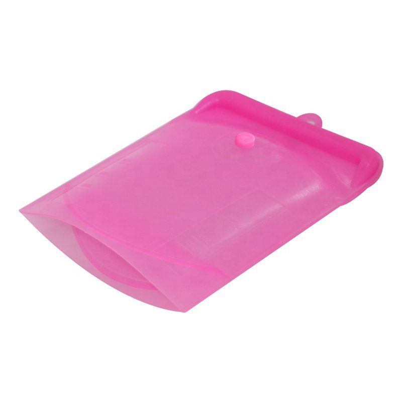 Hot Sale Eco-Friendly Vacuum Food Container Silicone Food Storage Bag Reusable Silicone Freezer Bags Reusable Food Bags