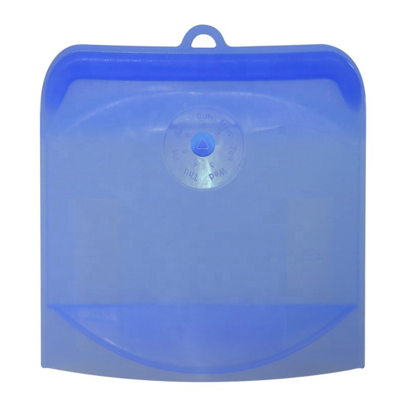 Hot Sale Eco-Friendly Vacuum Food Container Silicone Food Storage Bag Reusable Silicone Freezer Bags Reusable Food Bags