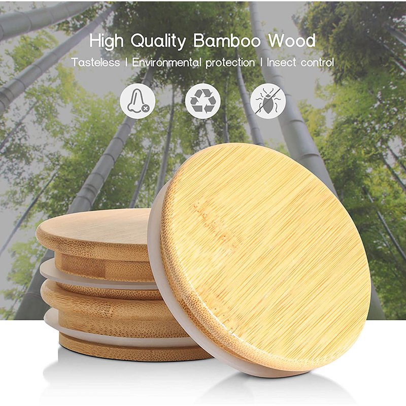 1960ml High Borosilicate Glass Cylinder Airtight Food Storage Container Canister Jar with Lid