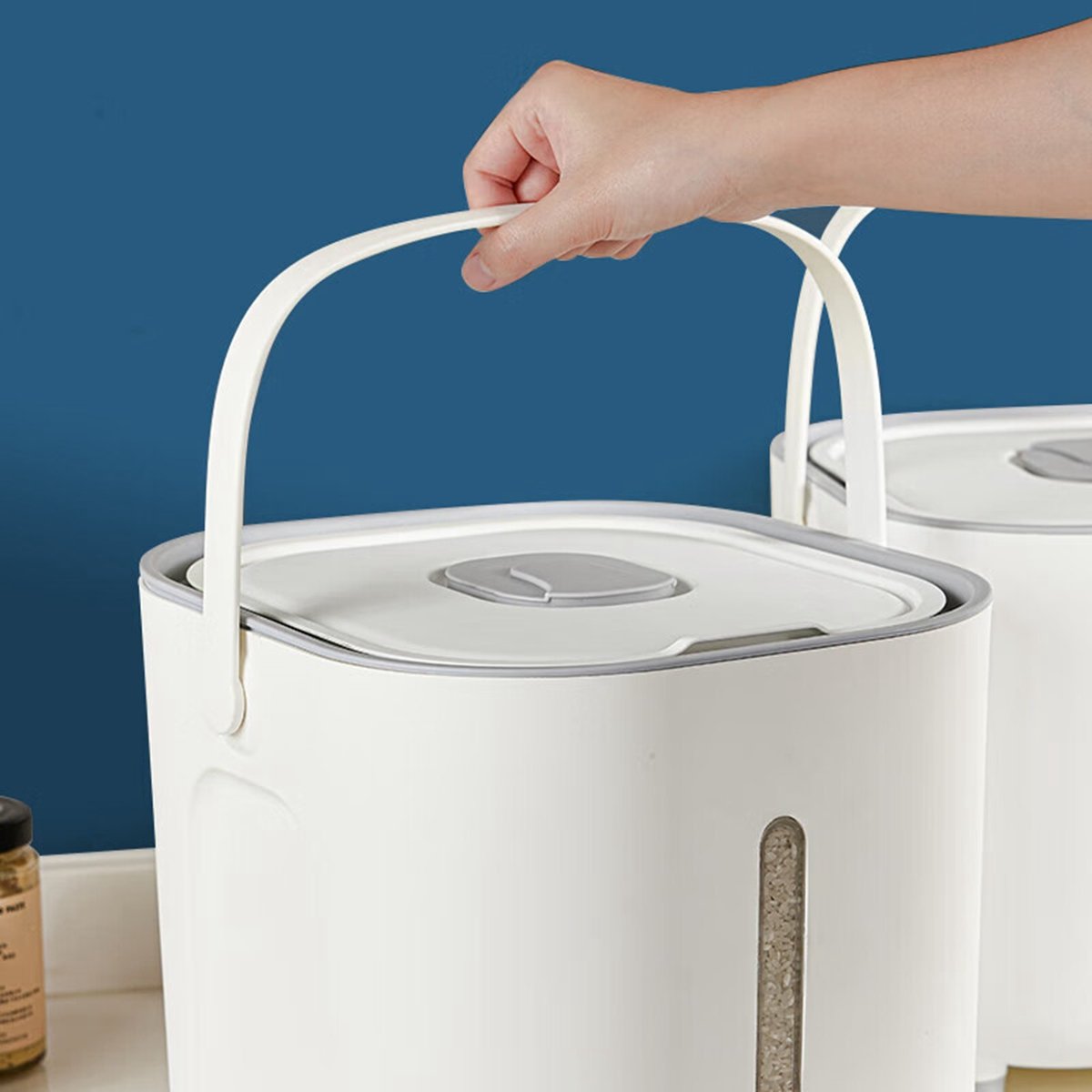 Maxcook Hot Sale 5KG Kitchen Container Rice Grain Storage Box Household Container