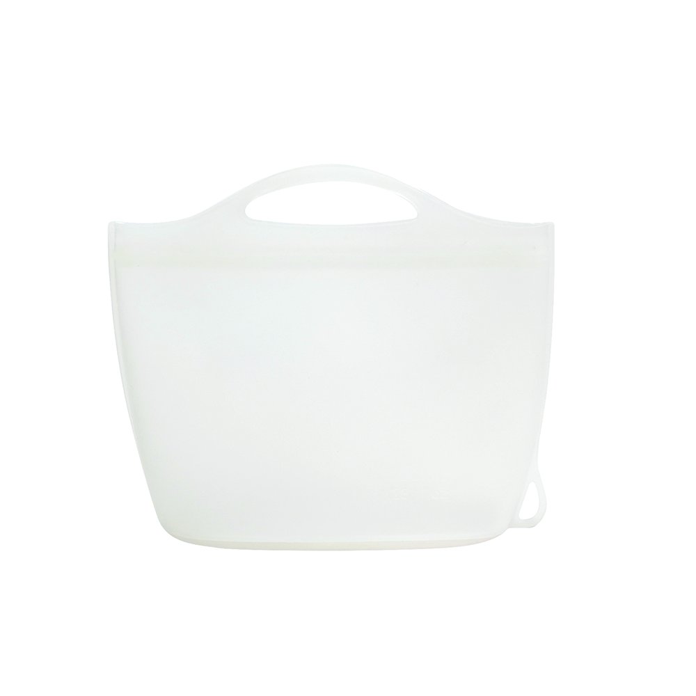 Hot Sale Eco Friendly Leakproof Reusable Freezer Liquid Silicone Food Storage Bag with Reusable Zipper Bags