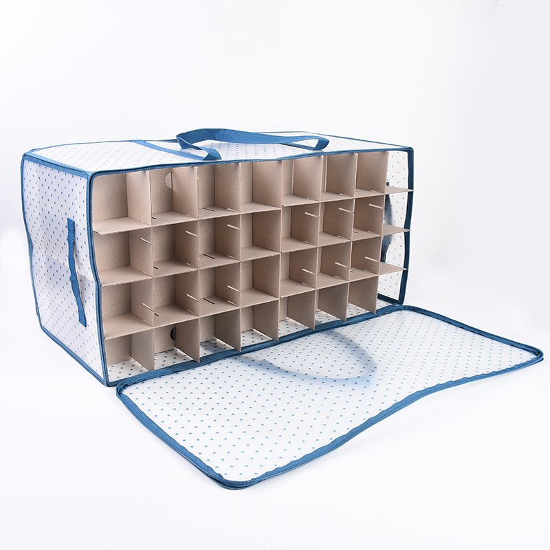 Desktop clear Storage Box With Handle Non Woven Fabric Multipurpose Office Storage Boxes kitchen and Bins